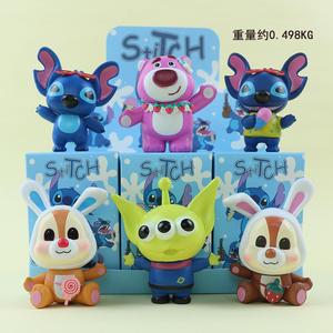 Caja Sorpresa de Figuras de Acción de PVC de Alta Calidad, Diseño de Dibujos Animados, <span class=keywords><strong>Stitch</strong></span>, Halloween, Caja Misteriosa de Colección, Juguete para Niños - Product Image 6
