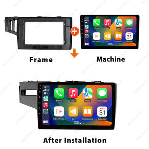 2014 עבור לוח המחוונים מתאים להונדה עם מסך מגע סטריאו 10.1 אינץ 'חיבור סטריאו עם מסך מגע עם מיקרופון מובנה - Product Image 4