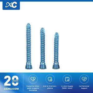 Parafuso de Bloqueio Ortopédico de Titânio AO para Veterinária 2.4MM Parafuso Ósseo Implante Ortopédico Placas de <span class=keywords><strong>Trauma</strong></span> - Product Image 4