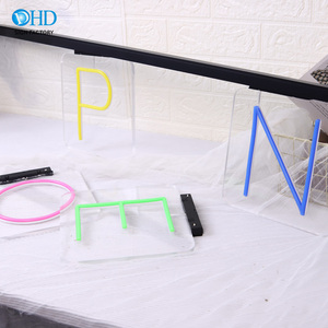 ป้าย<span class=keywords><strong>ไฟ</strong></span><span class=keywords><strong>นีออน</strong></span>แบบกำหนดเอง ระบบ<span class=keywords><strong>ราง</strong></span>เลื่อนปรับได้ ตัวอักษร<span class=keywords><strong>นีออน</strong></span>เฟล็กซ์แบบ LED สำหรับร้านค้าปลีก บาร์ ร้านเสริมสวย - Product Image 5