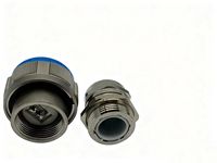 Connecteur RJ45 robuste RJF TV6 MG24-12, série D38999, style III, coque industrielle, prise Ethernet, étanche IP68