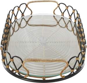 Plateau de service en métal anti-rayures de haute qualité, multi-usages, pour bougies, parfums, cuisine, bureau, bar, fêtes, en gros - Product Image 5