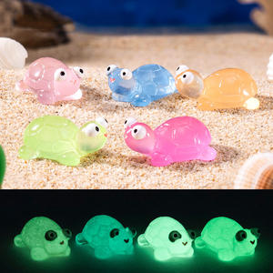 พวงกุญแจตู้ปลา DIY <span class=keywords><strong>รูป</strong></span><span class=keywords><strong>เต่า</strong></span>จิ๋วเรืองแสง กล่องสุ่ม ของตกแต่ง อุปกรณ์เสริม <span class=keywords><strong>รูป</strong></span>สัตว์เรซิ่นเรืองแสงขนาดเล็ก ของประดับตกแต่ง - Product Image 2