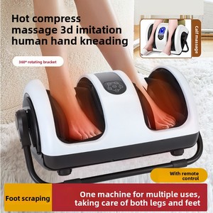 Masseur Shiatsu pour les jambes et les pieds, amélioration de la circulation, soulagement de la douleur, télécommande sans fil, machine de massage des mollets, soulagement de la fasciite plantaire - Product Image 5