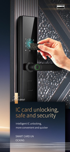Oem bán tự động thông minh khóa cửa với ID thẻ đọc mở khóa vân tay mở khóa và mã mở khóa cho căn hộ khách sạn và gia đình - Product Image 4