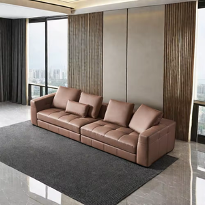 Juego de sofás blancos de lujo, muebles comerciales, club nocturno, cine, sofá, PVC, juegos de sofás inteligentes franceses de lujo - Product Image 2