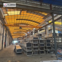 Profilé d'extrusion en aluminium de qualité supérieure série 6000 pour tentes, avec services de découpe, pliage et soudage, options personnalisées, fabriqué en Chine