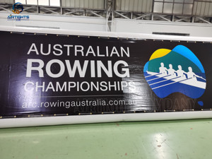 Logotipo personalizado <span class=keywords><strong>Banner</strong></span> Hermético Impermeable <span class=keywords><strong>Flotante</strong></span> Publicidad Inflable Triángulo Cartelera - Product Image 4