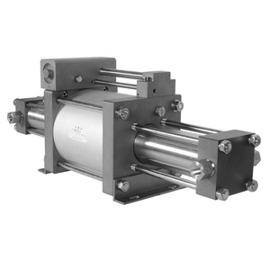 Penguat Gas Hidrogen Tekanan Tinggi, Pompa Silinder Hidrolis Pneumatik Pendorong Otomatis 30 Tahun Rasio 100:1 Pabrik - Product Image 5