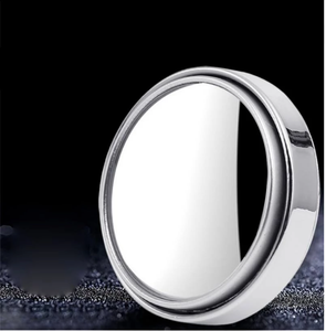 2 Pcs Car Round Frame convesso Blind Spot Mirror grandangolare 360 gradi regolabile trasparente specchietto retrovisore ausiliario sicurezza di guida - Product Image 5