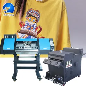 Provide a Full Range of Solutions 24 Inches 60 cm Wide DTF Printer Machine Digital DTF Printer 4720 Print Heads Digital Printer