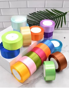 Evergreenwrap Nastro in Raso Larghezza 4cm per Fiori Fai da Te, Bouquet, Fiocchi e Bastoncini Decorativi - Offerta Speciale - Product Image 6