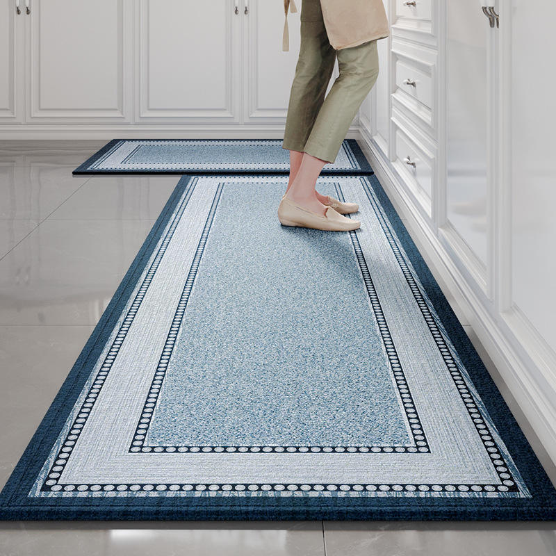 Semelle en caoutchouc velours coton bambou - Annie Blue