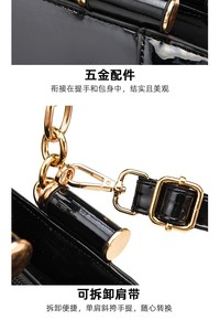 Bolsos de Diseñador de Marcas Famosas para Mujer, Bolso Tote de Lujo con Cierre de Cremallera, Material de PU Impermeable - Product Image 4