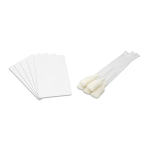 <span class=keywords><strong>Evolis</strong></span> <span class=keywords><strong>Zenius</strong></span> et Primacy Card Printer ACL001 Kit de nettoyage avec 5 cartes de nettoyage adhésives et 5 tampons de nettoyage IPA - Product Image 1