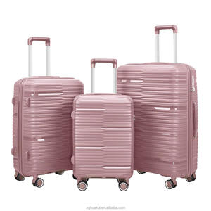 Ensemble de <span class=keywords><strong>3</strong></span> <span class=keywords><strong>valises</strong></span> PP en PP pour voyage d'affaires de longue durée - Product Image 1