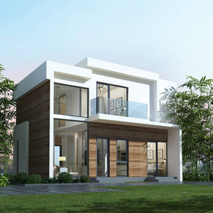 Villa moderne de haute qualité à faible coût, facile à installer, meublée, <span class=keywords><strong>chalet</strong></span> luxueux, ossature légère <span class=keywords><strong>en</strong></span> acier préfabriqué, villa à vendre - Product Image 1