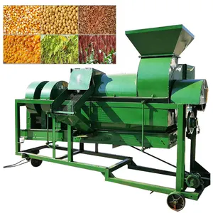 Equipo agrícola trilladora DE TRIGO trilladora de frijoles máquina agrícola trilladora múltiple/desgranadora de soja trigo portátil