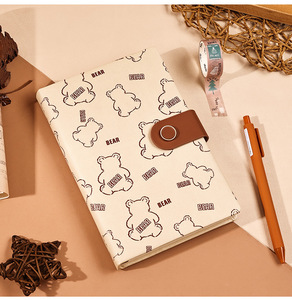 Nouvelles pages de carnet en cuir PU B6 mignonnes pour étudiants et fournitures scolaires, classeurs de budget en gros - Product Image 5