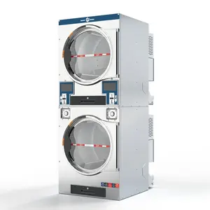 Wholesale High Quality Commercial Laundry Machine Automatic Gas Dryer Equipment commercial laundry and dry cleaning equipment