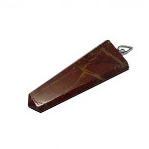Pendentifs de gel d'aventurine Vogel vert, 12 pièces, avec cordon en cuir, en vente - Product Image 3
