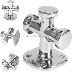 Nuovo Bollard Doppio a Croce in Acciaio Inox 316 Lucidato a Specchio Sunstar Metal Marine per Imbarcazioni/Aggiornamento Pontile - Product Image 2