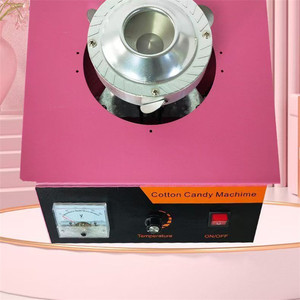 Máquina comercial eléctrica para hacer algodón de azúcar, modelo de mesa, con control de temperatura para venta comercial al aire libre - Product Image 3