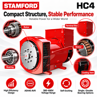 Groupe électrogène diesel Stamford UCH4 authentique compatible avec les groupes électrogènes de 400 kVA/500 kVA avec moteur Cummins Perkins Weichai CAT Baudouin