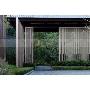 Stainless Steel Laser <b>Screen</b> Art Partition Decorative Modern <b>Screen</b> Gold Color <b>Screens</b> - Product Image 5