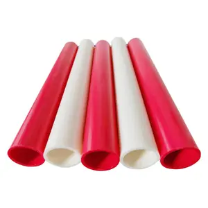 Harga pipa Pvc 8mm pipa plastik abu-abu pipa air bulat pabrik