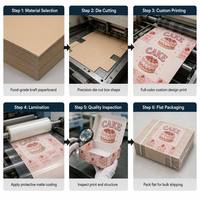 Caja de Cartón Corrugado Kraft Personalizada con MOQ Bajo, en Existencia, Envío Rápido, Caja de Envío Ecológica para Comercio Electrónico