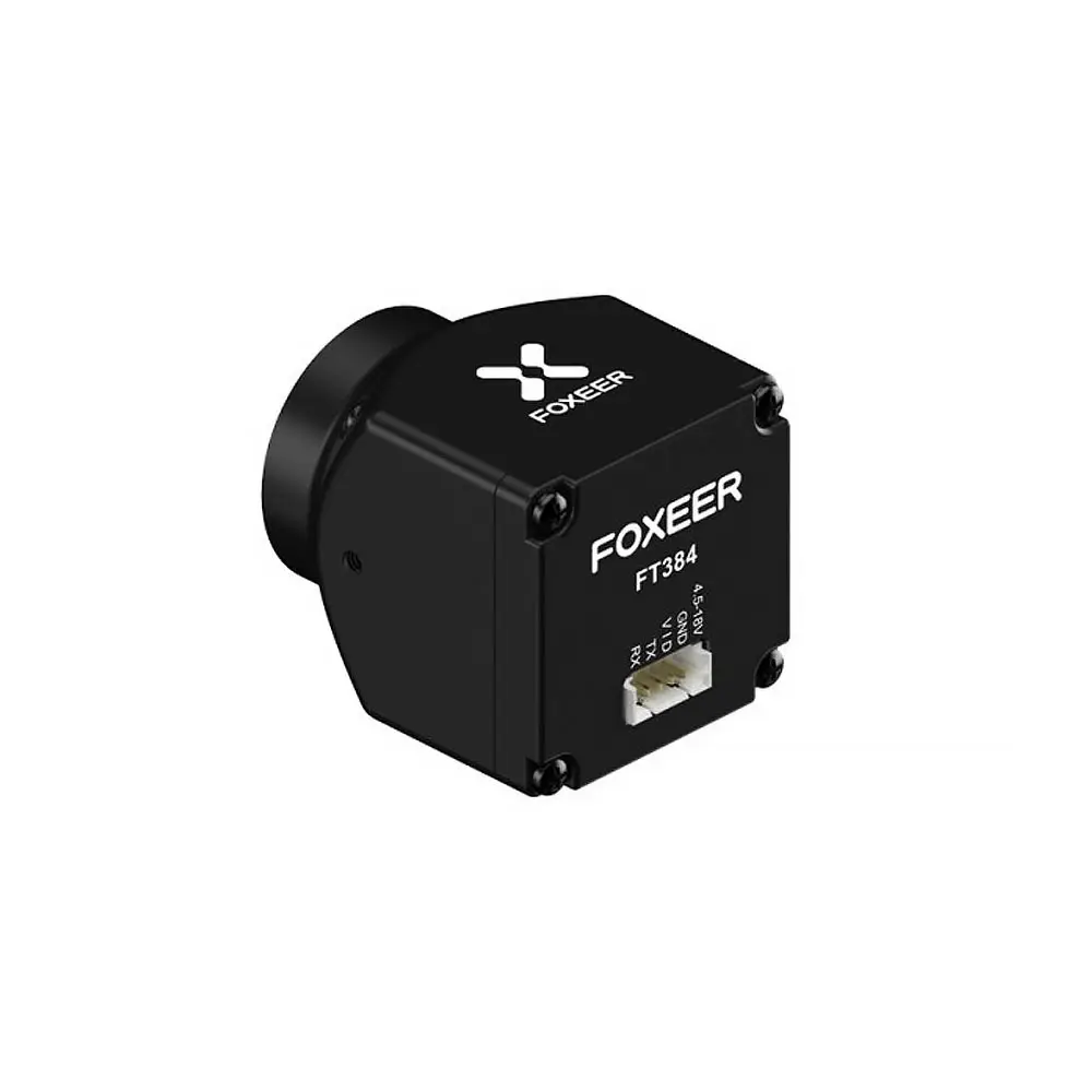 Foxeer FT384 V2 termal FPV Drone kamera Analog CVBS CNC durumda 384*288 gece görüş kamera Rc yarış Drone parçaları için