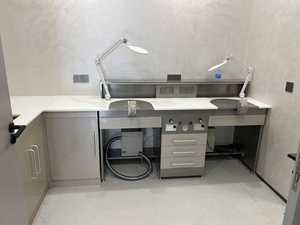Table <span class=keywords><strong>de</strong></span> <span class=keywords><strong>laboratoire</strong></span> dentaire durable, poste <span class=keywords><strong>de</strong></span> travail mobile pour <span class=keywords><strong>laboratoire</strong></span> dentaire, table <span class=keywords><strong>de</strong></span> <span class=keywords><strong>technicien</strong></span> dentaire pour utilisation en <span class=keywords><strong>laboratoire</strong></span> dentaire - Product Image 3