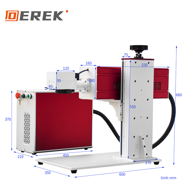 Professional Co2 Glass Tube 50w Laser Marking Machine