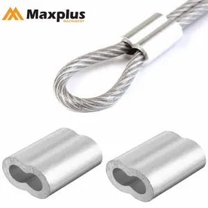 钢丝绳电缆用优质椭圆形铝套圈型锻套