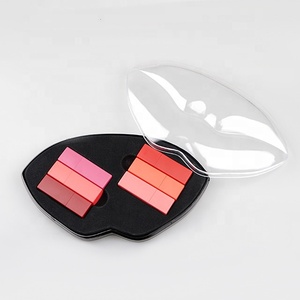 Tubes de rouge à lèvres personnalisés 2g avec logo, mini-contenants vides pour baume à lèvres, ensemble de boîtes carrées pour rouge à lèvres avec emballage - Product Image 1