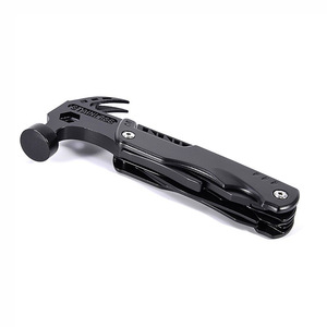 Outdoor 19 in 1 <b>Mini</b> Multi-Function Camping Tent Nail Folding Pliers Car Survival Tool Combination Hammer Pliers 002 - Product Image 2
