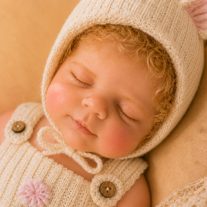 BAkwbwBY Fabricante de Muñecas Bebé Reborn Personalizadas de 12 Pulgadas, Rostro Realista Dormido, Personalización de Piel de Recién Nacido Real - Product Image 1