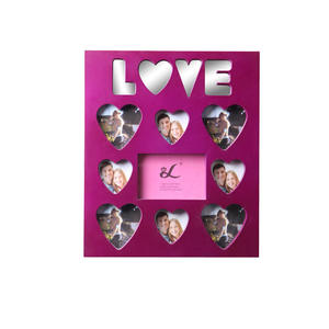 إطار صور جداري من البوليسترين مقاس 6×8 بوصة، تصميم عتيق متعدد الصور للزفاف وديكور المنزل، جودة عالية للبيع بالجملة - Product Image 4