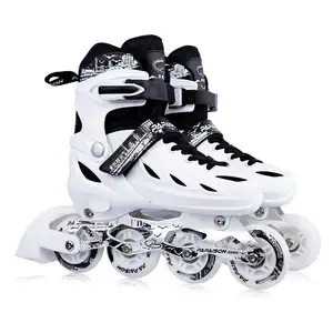 Factory wholesale inline Roller skate 82A PU light up wheels with Carbon Steel ABEC-7 in stock
