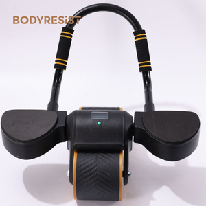 <strong>Plank</strong> Abdominal Roller Wheel with Knee Pad Abdominal <strong>Exercise</strong> for <strong>Core</strong> Strength Training Home Gym Use Abdominal Roller - Product Image 1