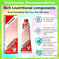 Pâte de lactoferrine sans lactose la plus vendue de l'usine AINA, absorption rapide, pour chats et chiens, immunité, santé intestinale, digestion sensible