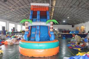 באיכות גבוהה משחקים חיצוני מתנפחים גדול לילדים מתנפחים בריכת מים מתנפחים שקופיות ענק למבוגרים - Product Image 6