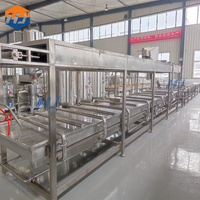 HJ Brand High 380V 11.6KW Machine de découpe de rouleau d'anneau de peau de traitement de caillé de soja multifonctionnel Garantie 1 an ferme Yuba