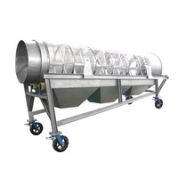 Machine de criblage à tambour rotatif DZJX pour compost, fumier, terre, copeaux de bois, petite échelle, séparateur à tambour, prix du tamis rotatif