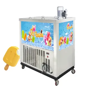 Meilleure vente nouveau 6 moule automatique commercial en acier inoxydable Gelato glace sucette faisant la machine à glace sucette à la crème glacée
