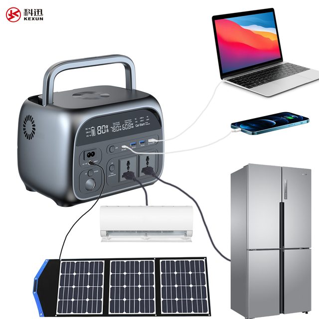 345Wh Lithium Battery Power Station, Compact 400W Portable Solar Generator with MPPT Controller Compatible with Car Solar Panels