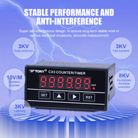 Compteur numérique personnalisé à 6 chiffres avec sortie relais à 1 boucle, sortie CC 5V, compteur d'impulsions
