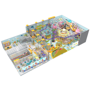 Aoleao Nouveau labyrinthe et zipline d'amusement pour enfants, conçu sur mesure pour l'intérieur, haute capacité |   Certifié CE TUV |   Directement de l'usine - Product Image 3