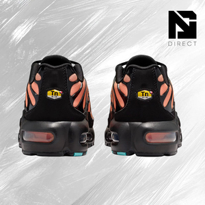 Air Max Plus GS 'Aurora Green Orange Pulse' Nike Mesh Running Shoes Low Heel Round Toe Walking All Seasons Sneaker - Product Image 4